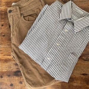 Geoffrey Benne Long Sleeve Button up